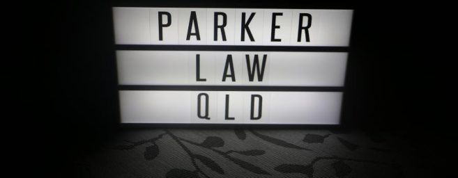 Parker Law QLD - Contact Us - Keyboard Image